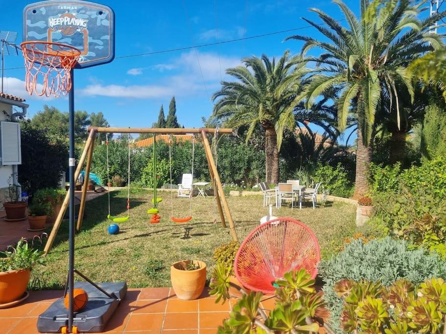 Agradable Casa Con Piscina Privada Y Jardin Villa Denia Bagian luar foto
